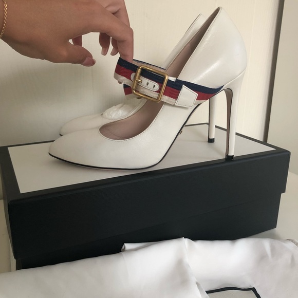 gucci sylvie leather pump